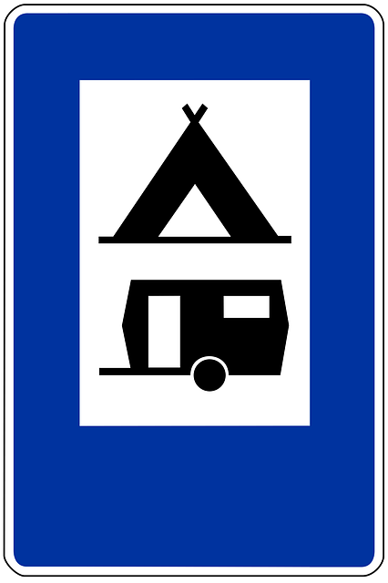 Camping Generator , Schild